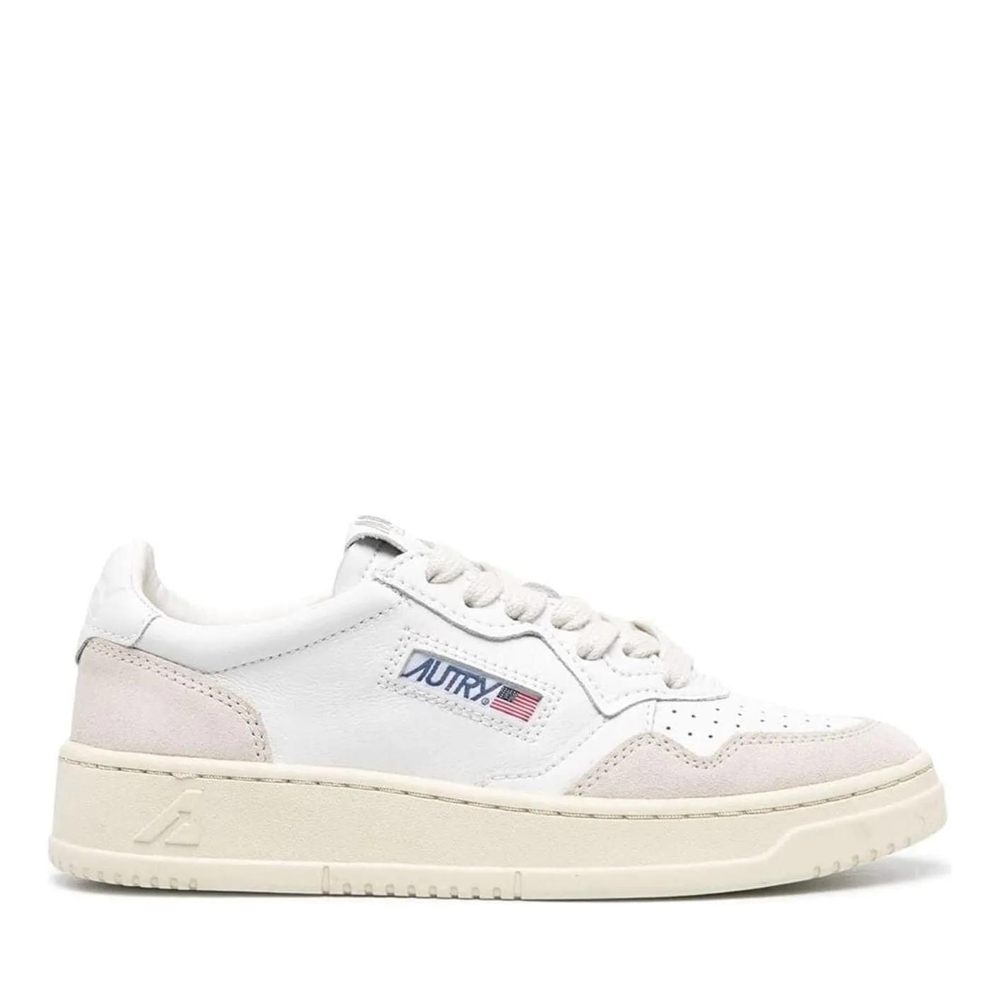 Thumbnail - Autry Low-Top Sneaker - Low-Top White Sneakers Crafted From Smooth - Gr. 36 (EU) - in Weiß - für Damen
