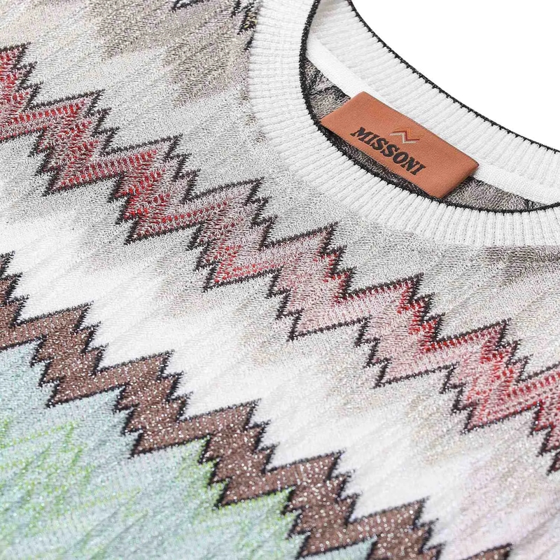 Missoni T-Shirt T-Shirt mit Muster mehrfarbig(Image 3)