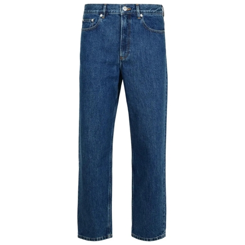 A.P.C. Martin' Blue Cotton Jeans Blue Jeans