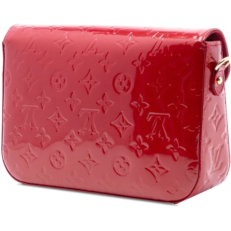 Louis Vuitton Schultertasche Monogram Vernis Rodeo Drive rot