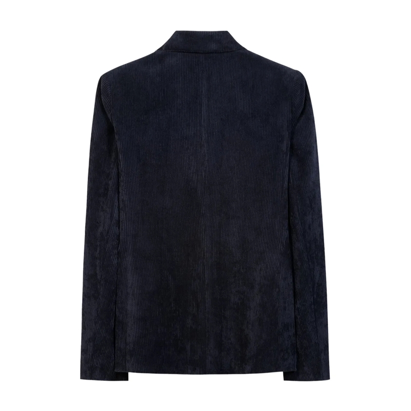 Luisa Cerano Blazer Blazer aus Cord dunkelblau(Image 2)