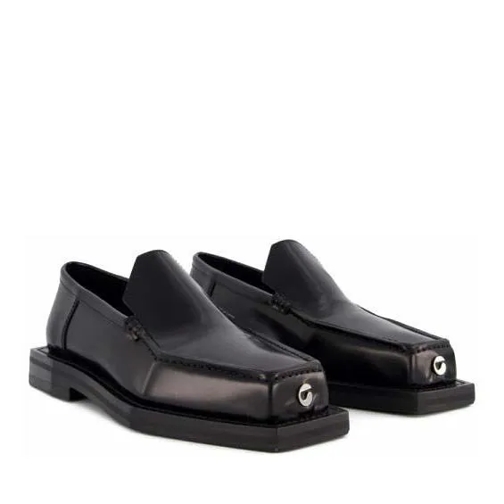 Coperni 3D Vector Loafers - Leather - Black Black Mocassin