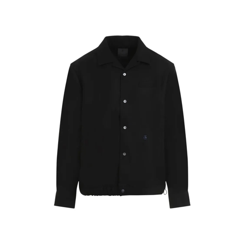 Givenchy Hemden Virgin Wool Shirt Black