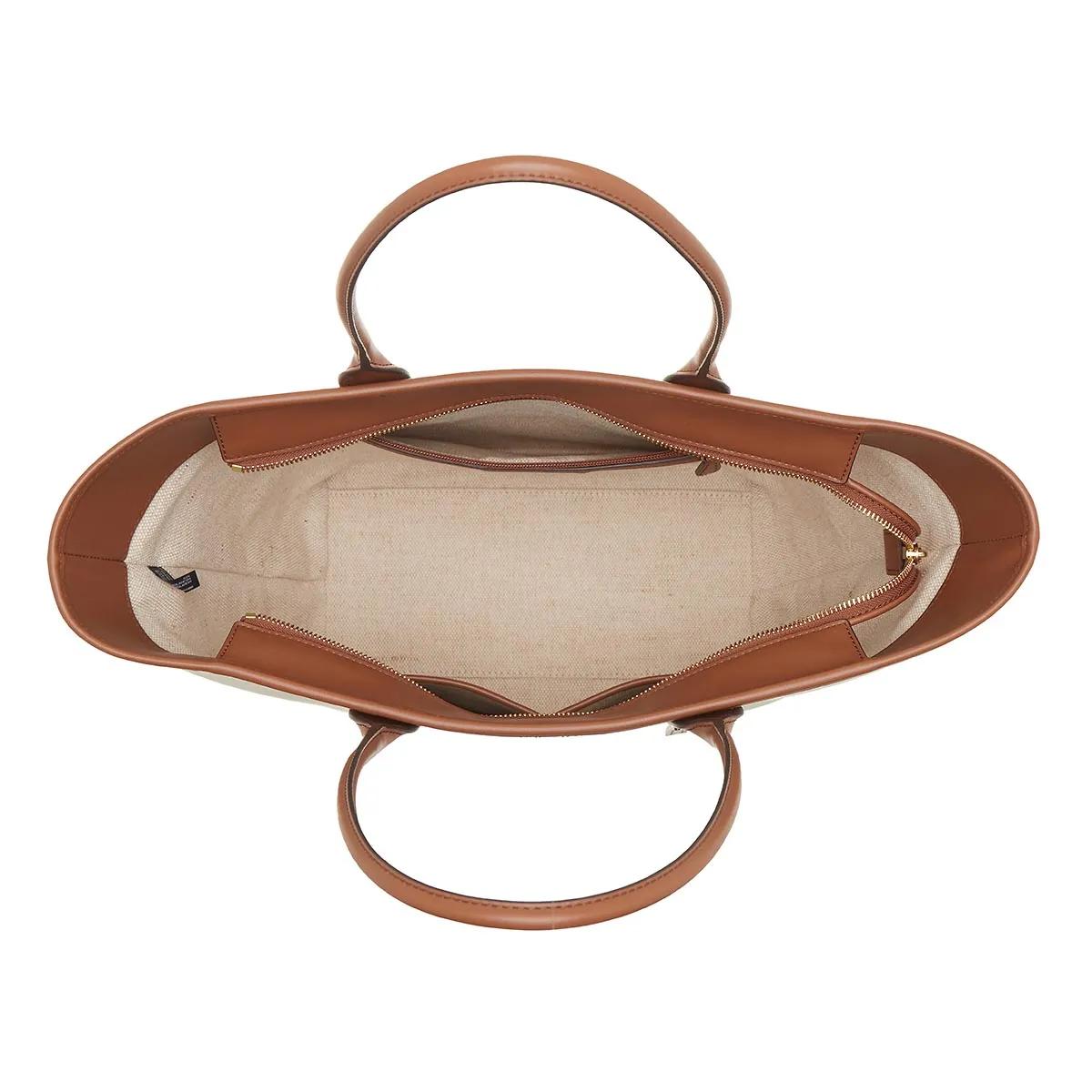 Michael Kors Shoppers & Totes Lg Buckle Tote in beige