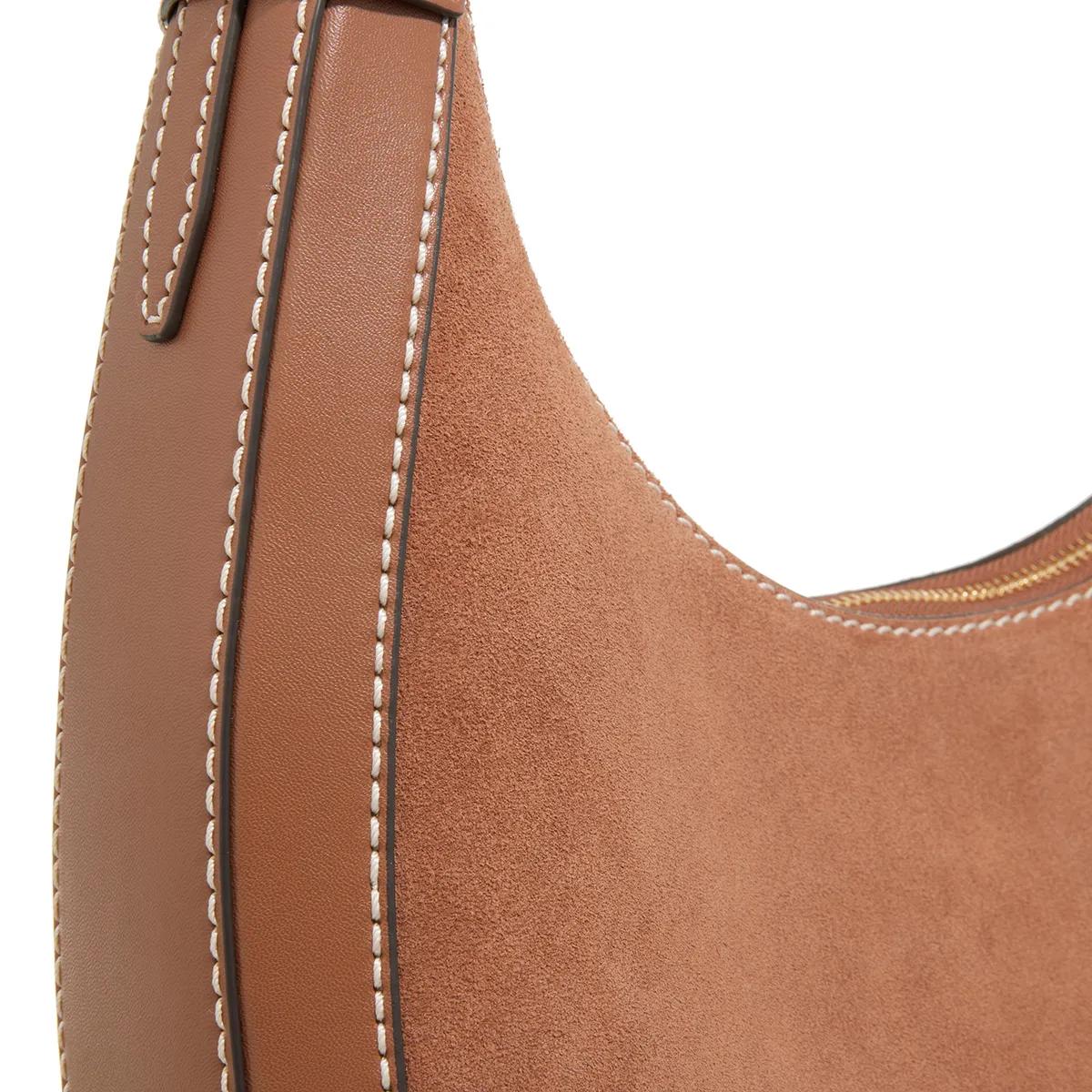 Michael Kors Pochettes Lg Crescent Tz Hobo Shldr in bruin