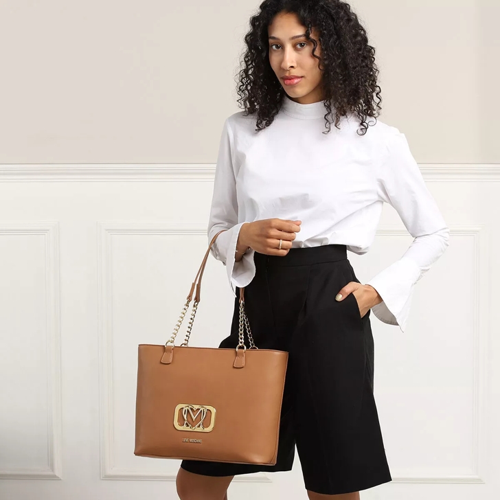 Love Moschino Gold Rush Cammello | Tote