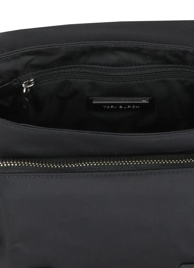 TORY BURCH Hobo bags Black Small Virginia Messenger Shoulder Bag in zwart