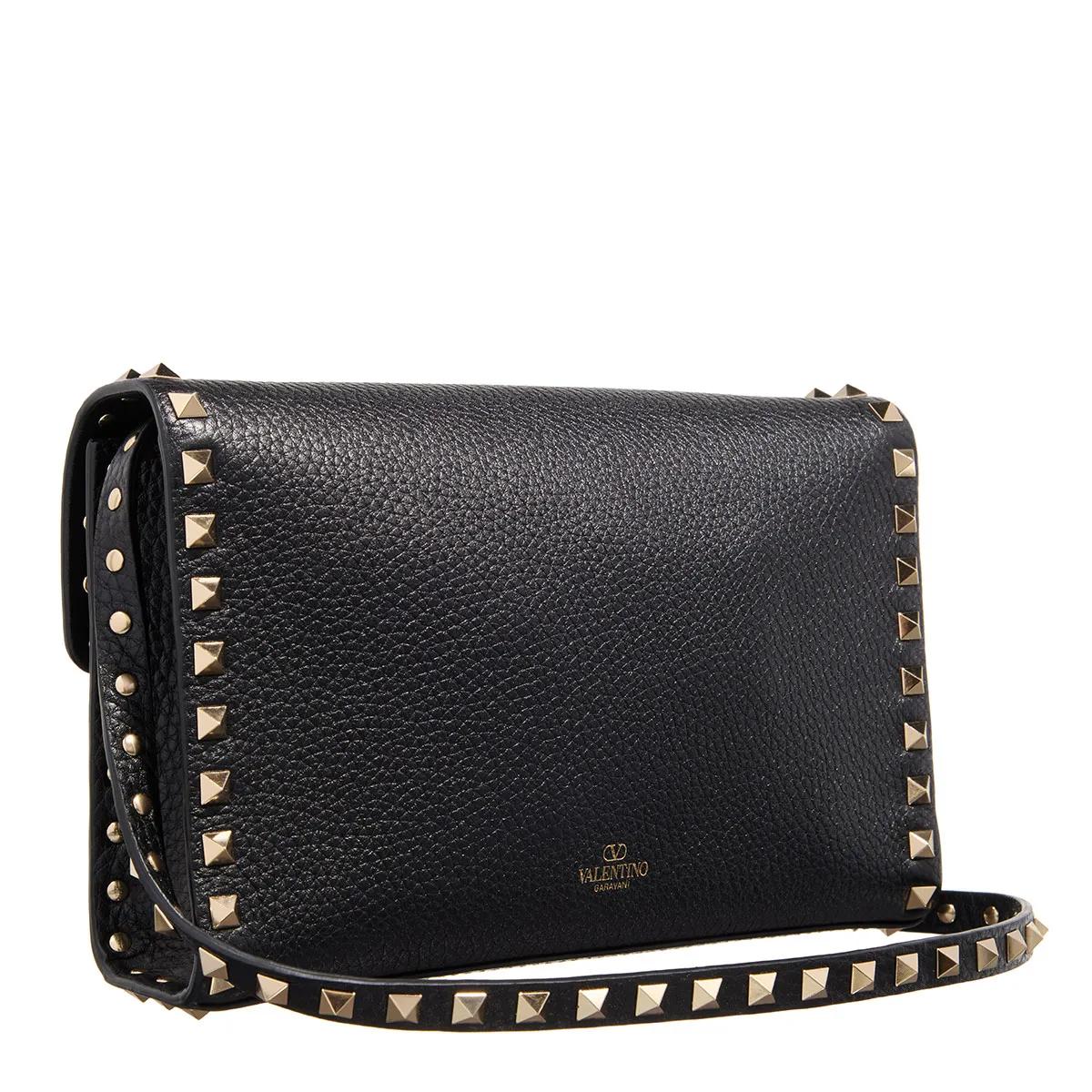 Valentino Garavani Crossbody bags Rockstud Small Shoulder Bag in zwart