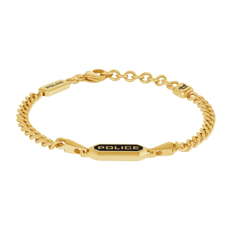 Police Armband Armband Sentra- Herrenarmband- Farbe: silber-  gold(Image 2)