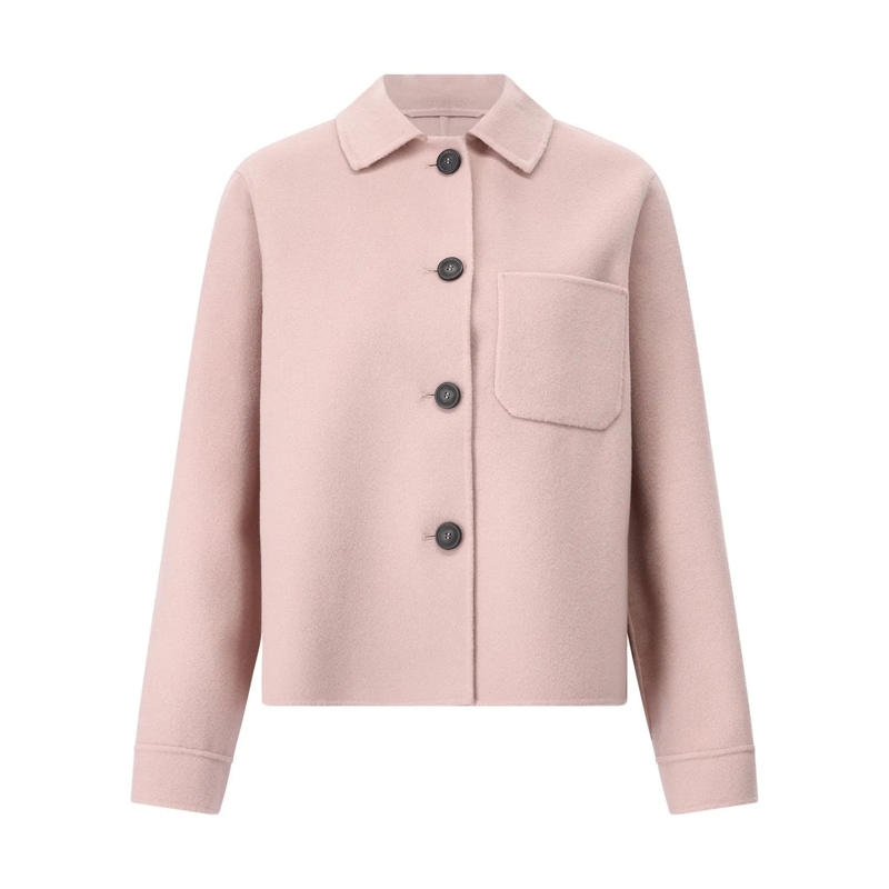 WEEKEND Max Mara Blazer Jacke Nordica aus Schurwolle Rosa