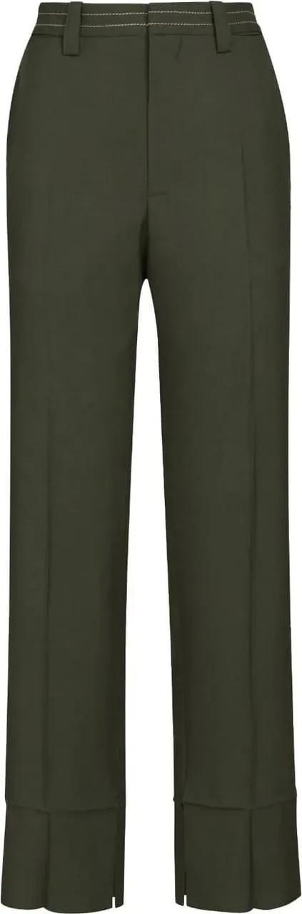 Thumbnail - Marni - pantaloni darkgreen - Größe 42 - grün
