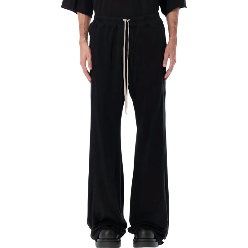 Drkshdw Anzugshose Pusher Pants In Slub Fleece Black