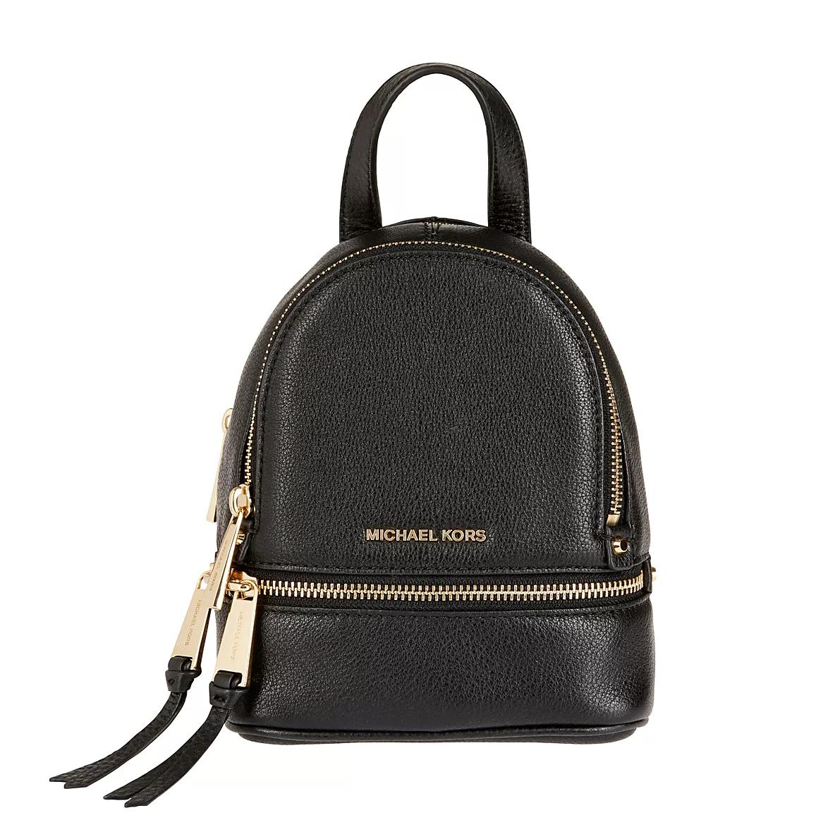 Michael kors black online rucksack