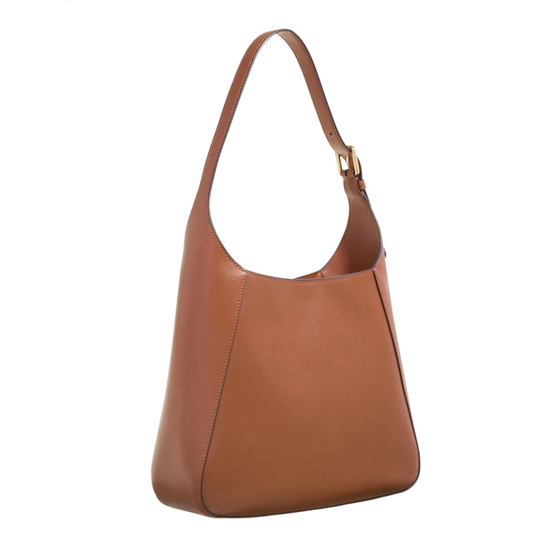 Lauren Ralph Lauren Hobo Bag Tanner Lg Sh-Shoulder Bag-Large Lauren Tan(Image 4)