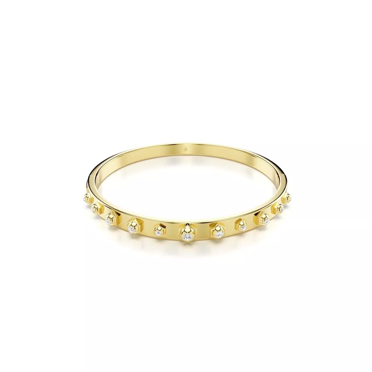 Swarovski Armband - Swarovski Numina Gold Bangle 5686948 - Gr. ONE SIZE - in Gold - für Damen