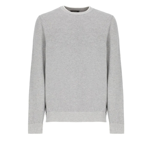 Peserico Trui Wool Sweater Grey