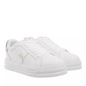 LIU JO Cleo Sneakers White Light Gold Low Top Sneaker