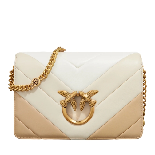 PINKO Love Click Classic White Borsetta a tracolla