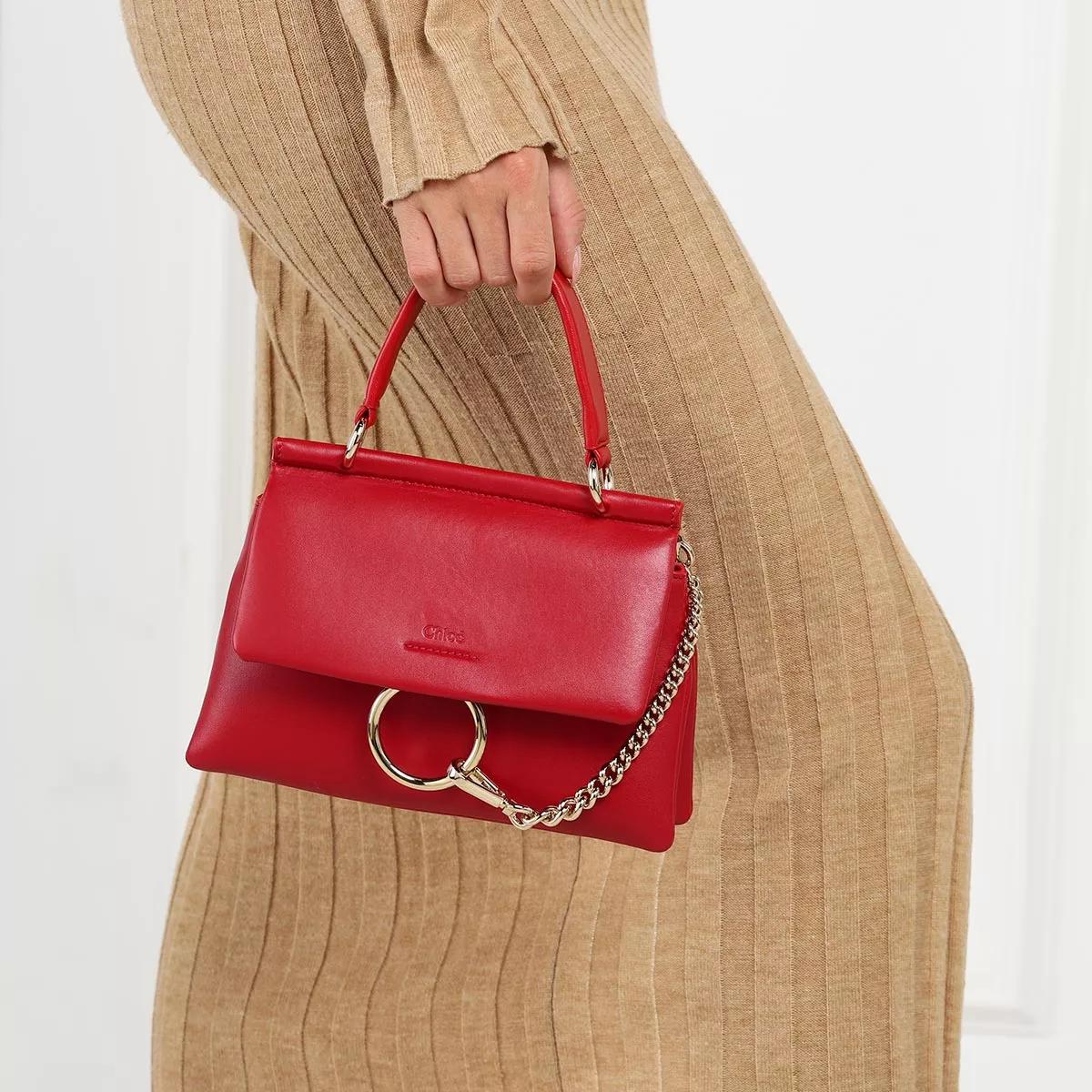 Chloe faye bag online red