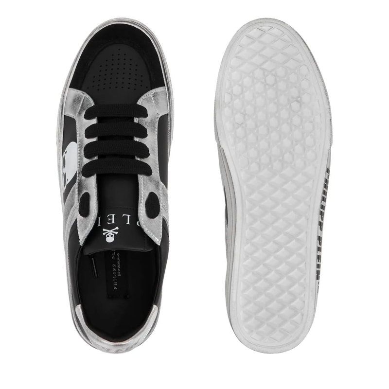 Philipp Plein Low-Top-Sneaker Lo-Top Turnschuhe Retrokickz schwarz(Image 5)