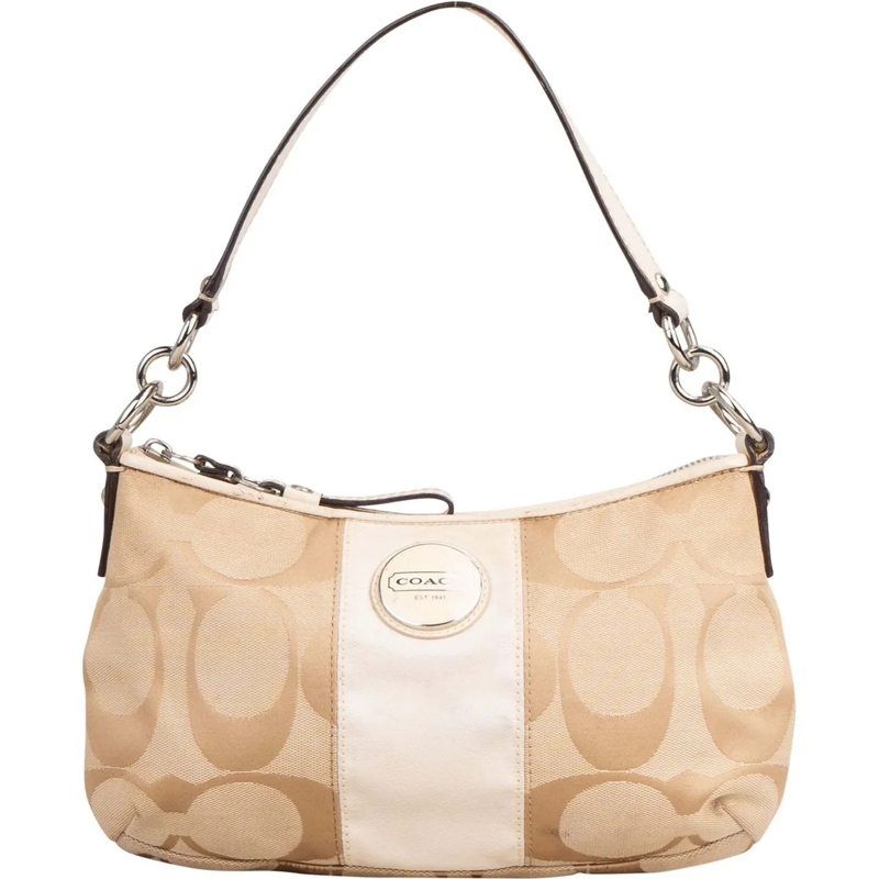 Coach Tote Coach Monogram Demi Handbag braun