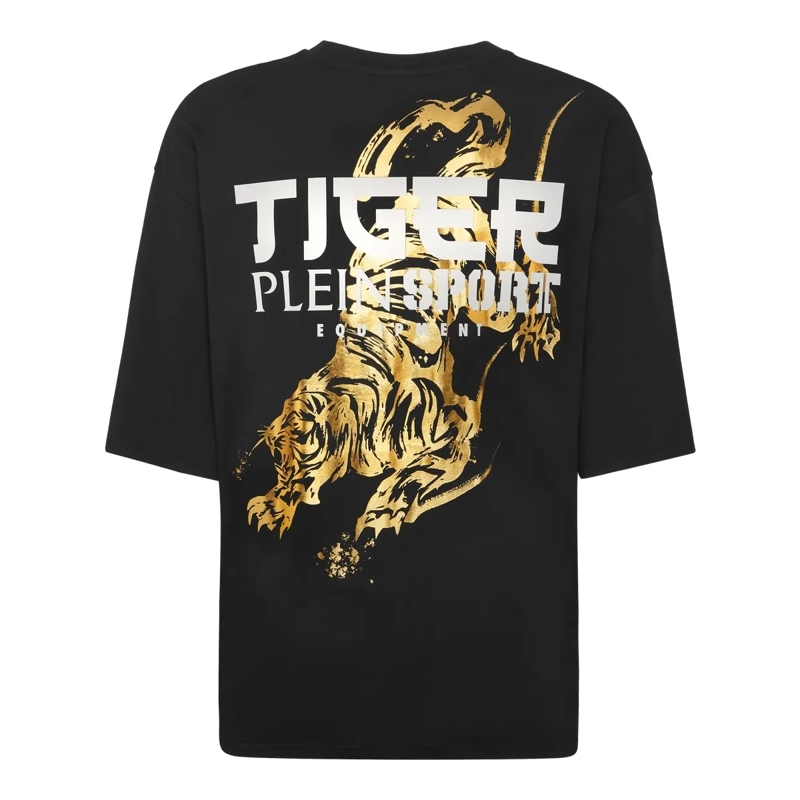 Plein Sport T-Shirt T-Shirt Tiger Tokyo schwarz(Image 2)