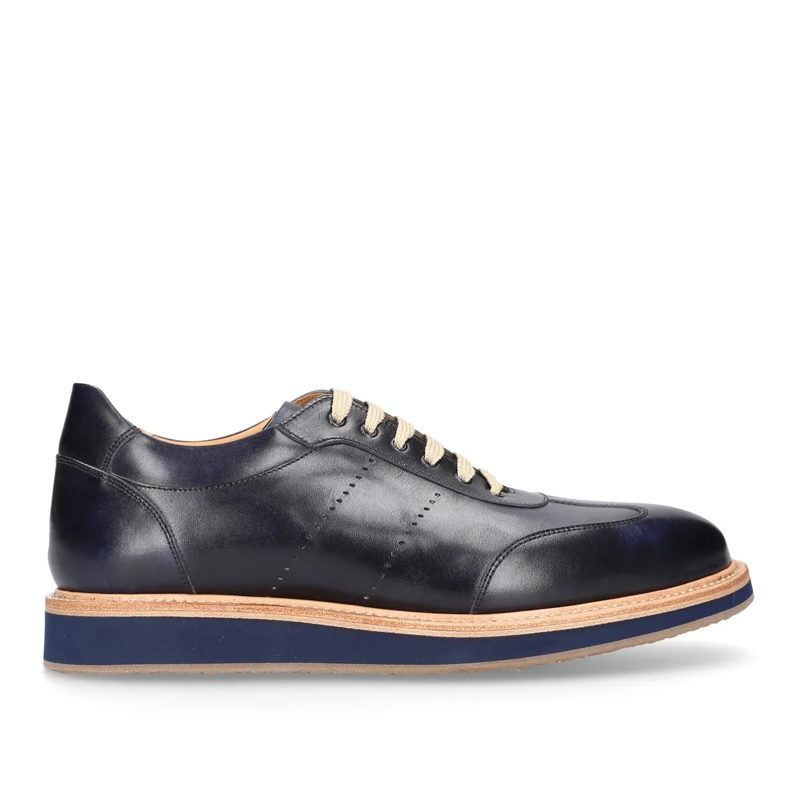 Heinrich Dinkelacker Low-Top-Sneaker Sneaker London Sneaker TC dunkel-blau