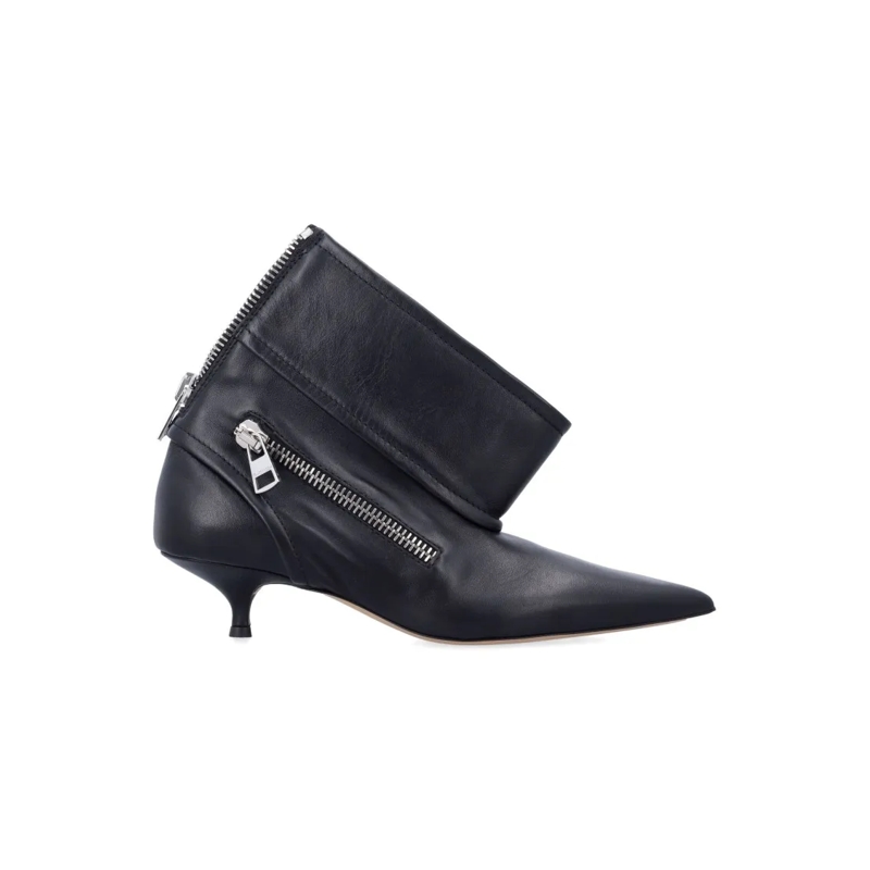 J.W.Anderson Bottes Biker Kittrn Heel Black