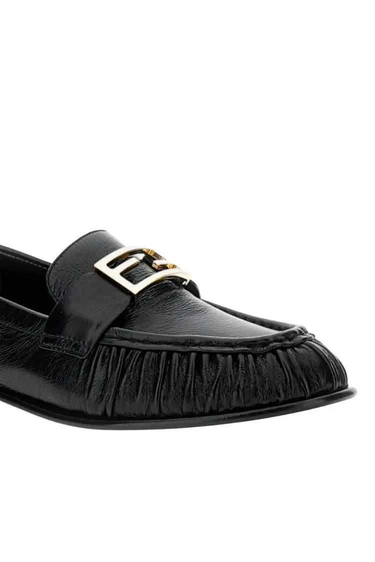 Thumbnail - Black Nappa Leather Loafer - Gr. 41 (EU) - in Schwarz
