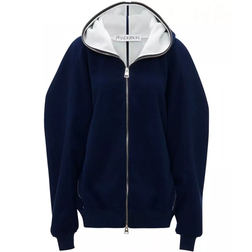 J.W.Anderson JW ANDERSON Tintenblauer Hoodie, unisex mehrfarbig 