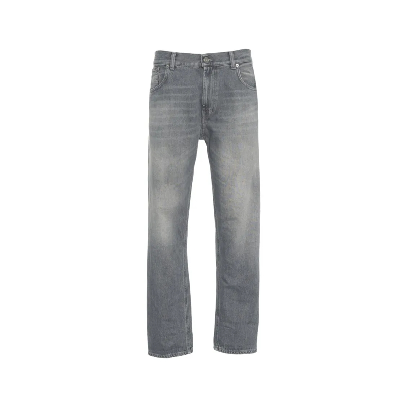 Dondup Jeans Straight-Cut Jeans 'Ervin' Grey