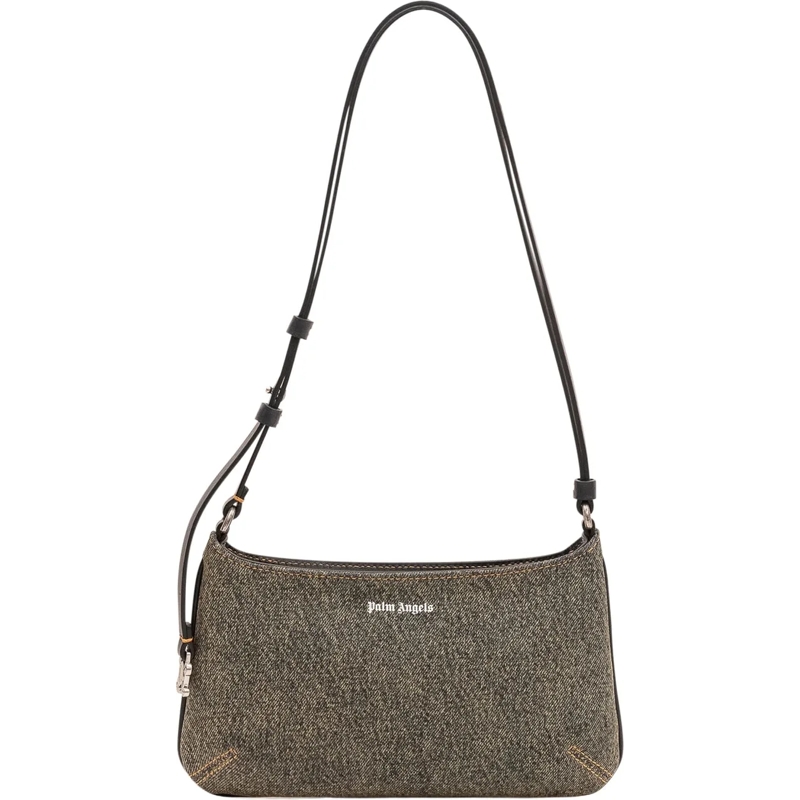 Palm Angels Schultertasche Borsa con Manico taupe