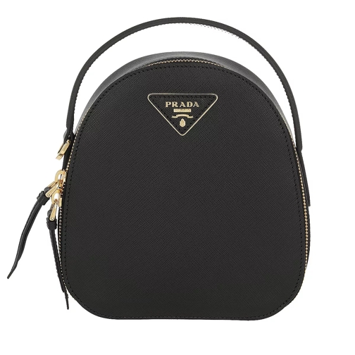 Prada Backpack Saffiano Leather Black Ryggsäck