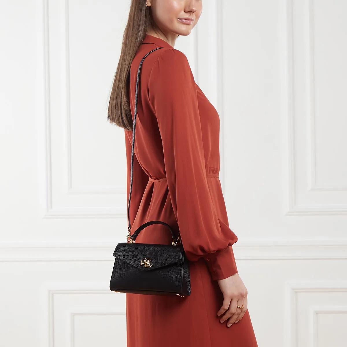 Lauren Ralph Lauren Satchels Farrah Sm-Satchel-Small in zwart