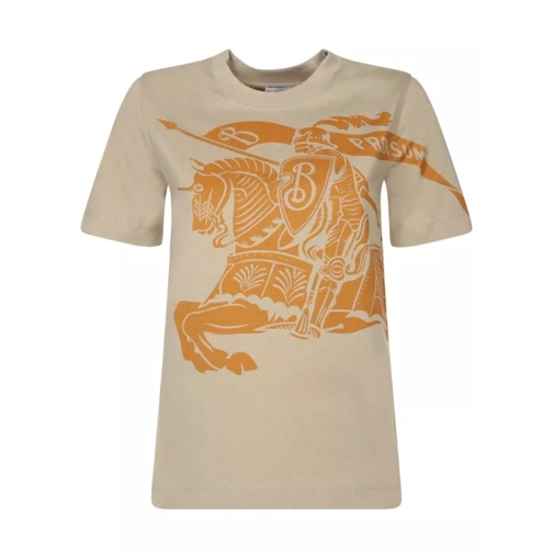 Burberry Short Sleeve Jersey T-Shirt Neutrals 