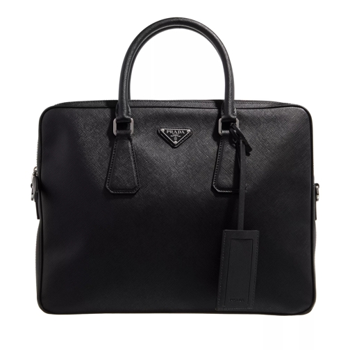 Prada Saffiano Business Bag Black Sac d'affaires