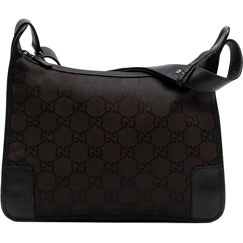 Gucci Sac à bandoulière GG Nylon Shoulder Bag braun