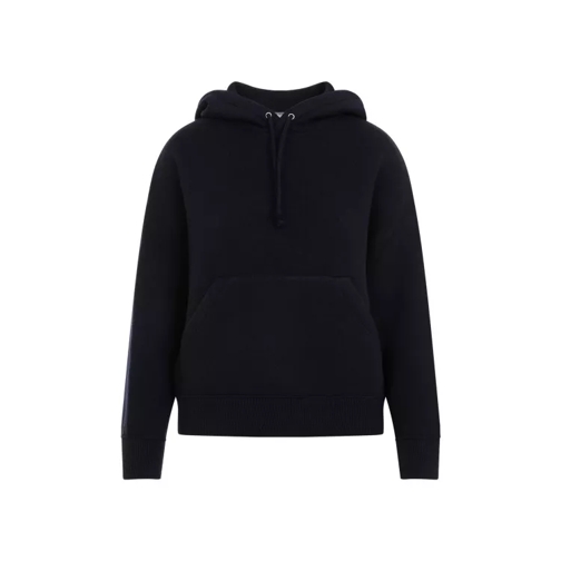 Bottega Veneta Navy Cashmere Hoodie Blue 