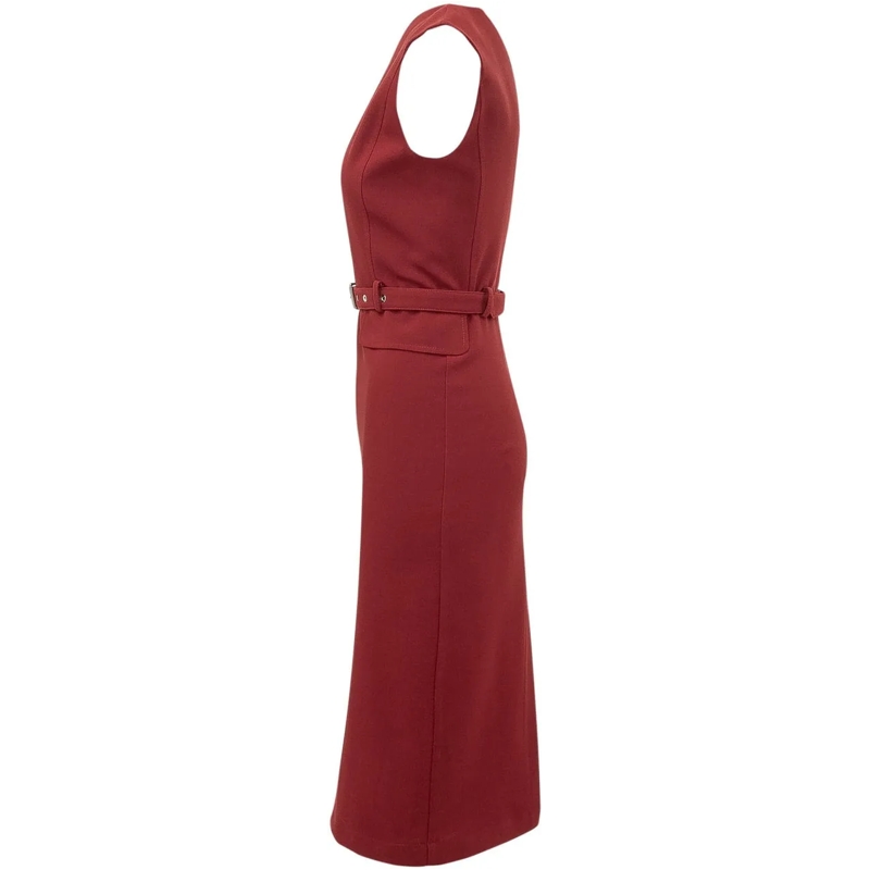 Pinko Maxikleid Abito Acalypha Midi con Cintura braun(Image 3)