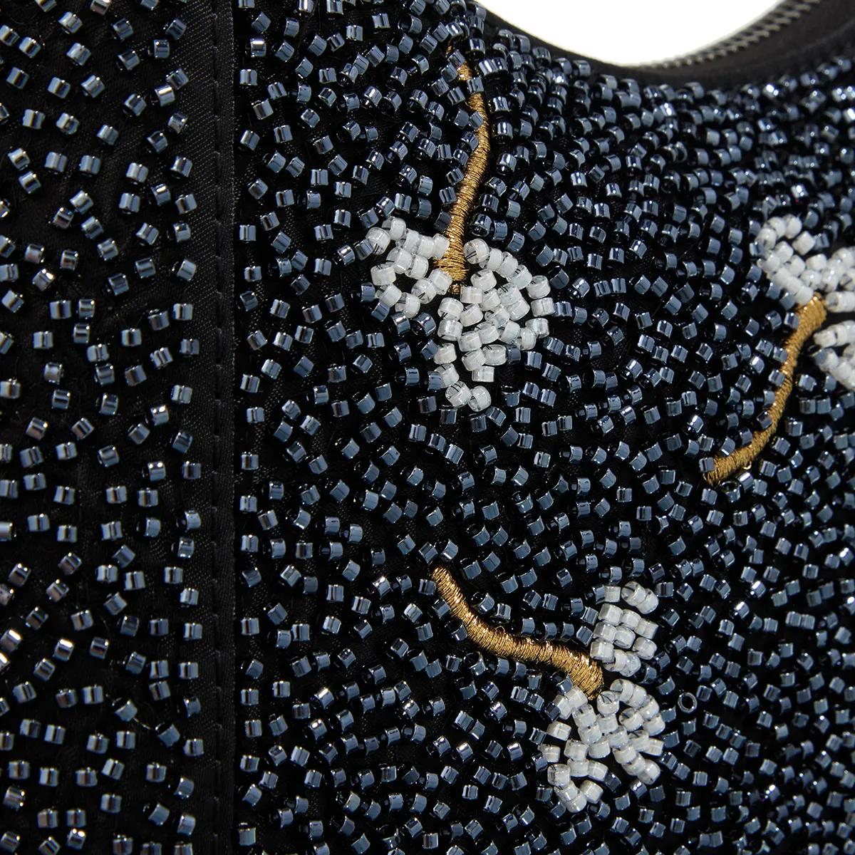 Furla Hobo bags Diamante Mini Shoulder Bag in zwart