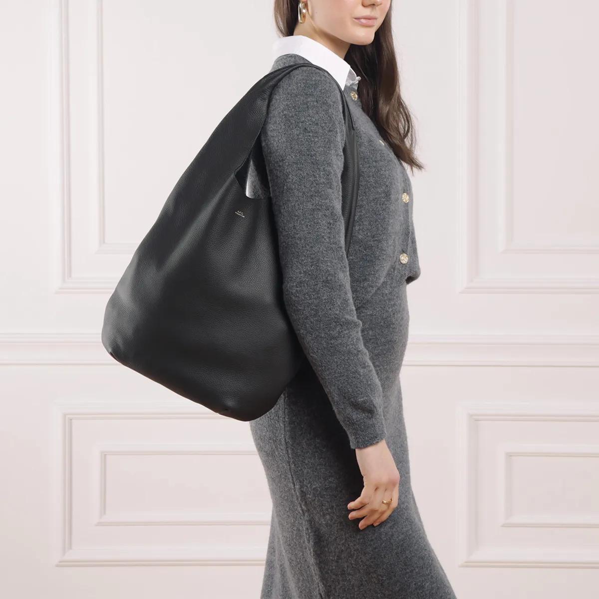 A.P.C. Le Neige Lzz Black | Hobo Bag