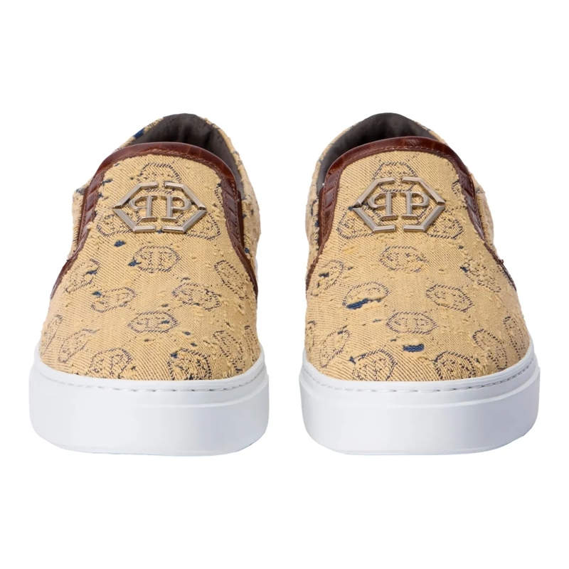 Philipp Plein Low-Top-Sneaker Warum sollte man in seiner Freizeit auf Eleganz ve braun(Image 2)