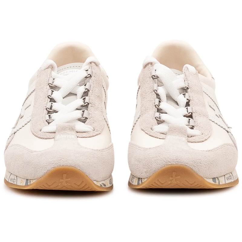 Premiata Sneaker basse Sneakers Jackyx con Lacci e Inserti weiß(Image 2)
