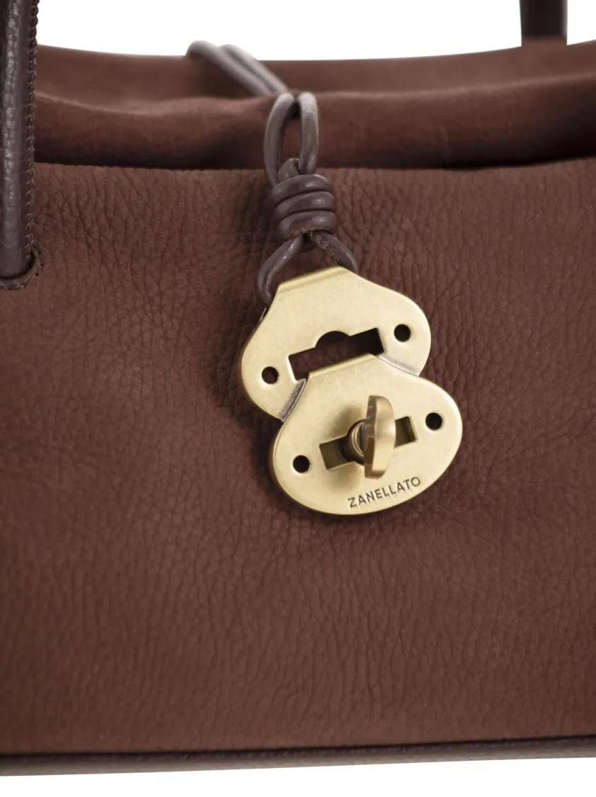 Thumbnail - Zanellato Hobo Bags - Dotta Jones - Supersoft Nubuck Bag S - Gr. unisize - in Grau - für Damen