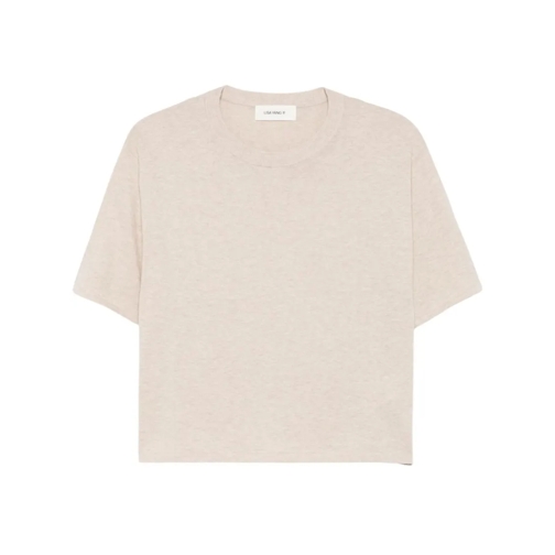 Lisa Yang T-Shirts Light Beige Crew Neckrubie T-Shirt Neutrals