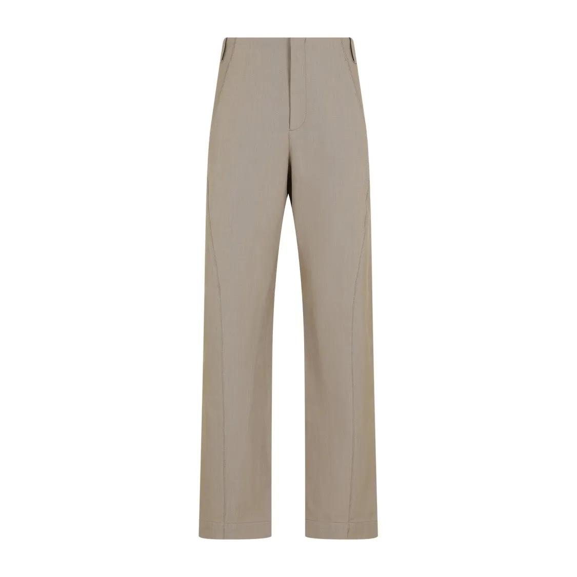 Jacquemus - Beige Wool Le Pantalon Scala Pants - Größe 48 -