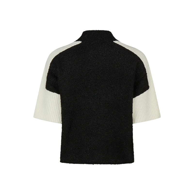 Marc Aurel Pullover Turtleneck Pullover aus Bouclé-Garn schwarz(Image 5)