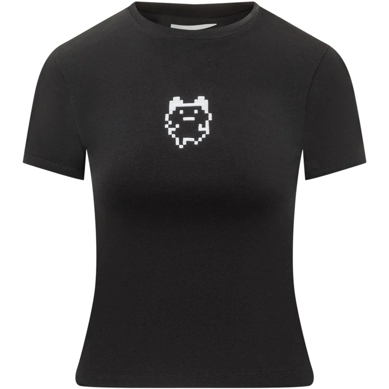 Coperni T-Shirt Coperni x Tamagotchi T-Shirt in Cotone schwarz