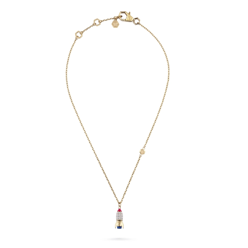 Philipp Plein Mittellange Halskette Halskette Plein Valentine gold