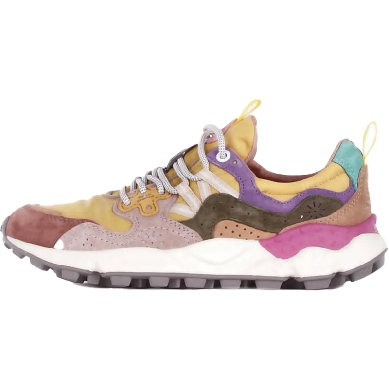 Flower Mountain Low-Top-Sneaker Sneakers Brown Grey braun